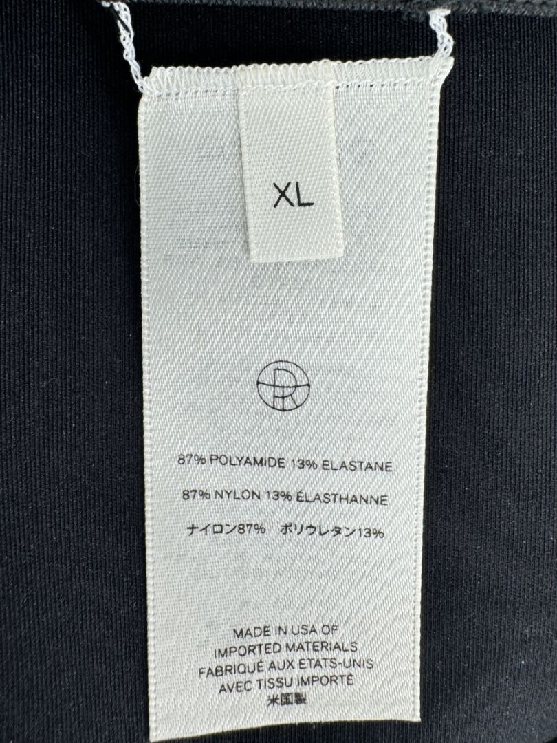 The Row Black Cropped Tapered Pants – Size XL