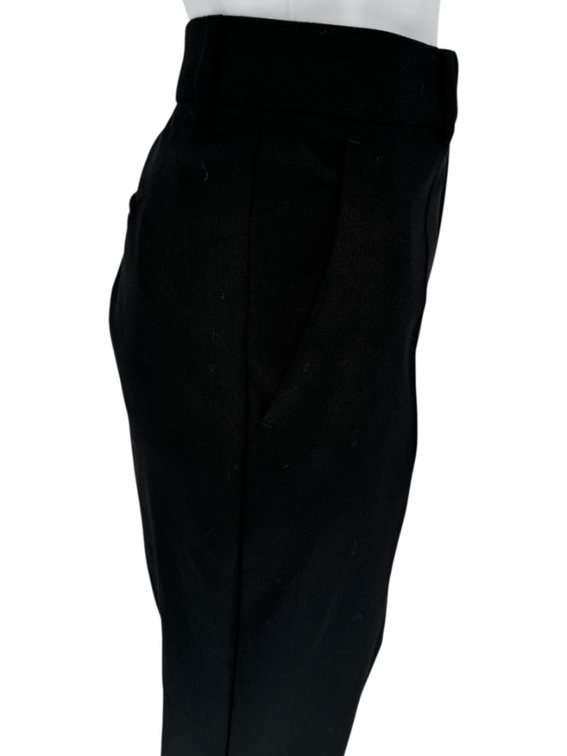 Sportmax High-Waisted Wool Trousers - Size 14
