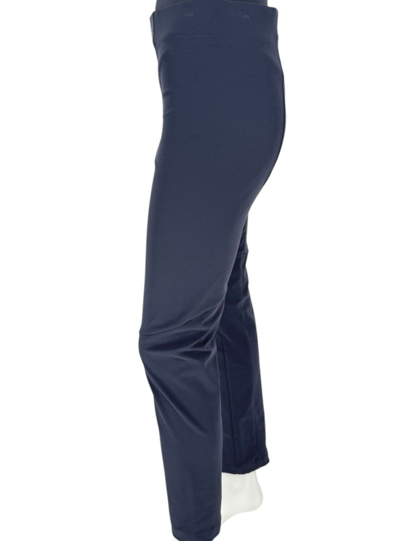 Maria Cornejo Navy Stretch Slim Pants – Size 10