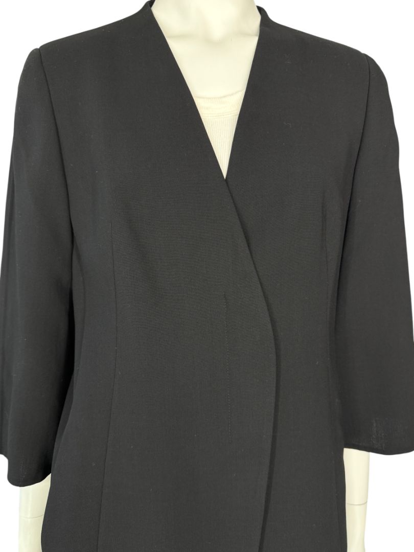 NWT Akris Black Wool “Salsa” Jacket – Size 8