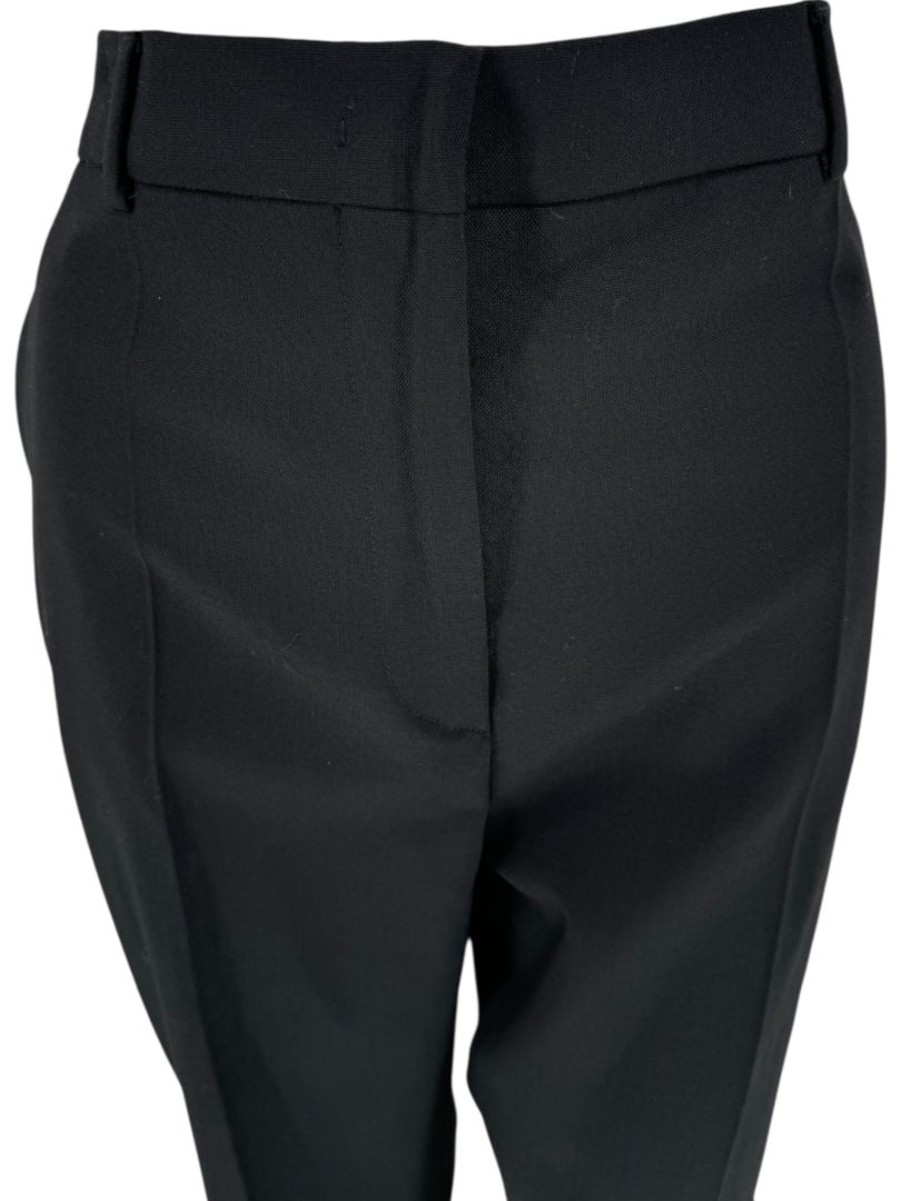 Sportmax High-Waisted Wool Trousers - Size 14