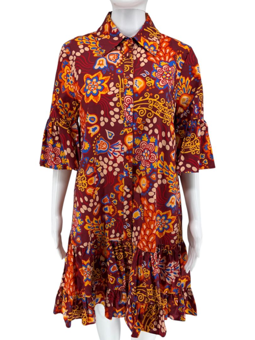 La DoubleJ ‘Choux’ Printed Cotton Dress - Size M