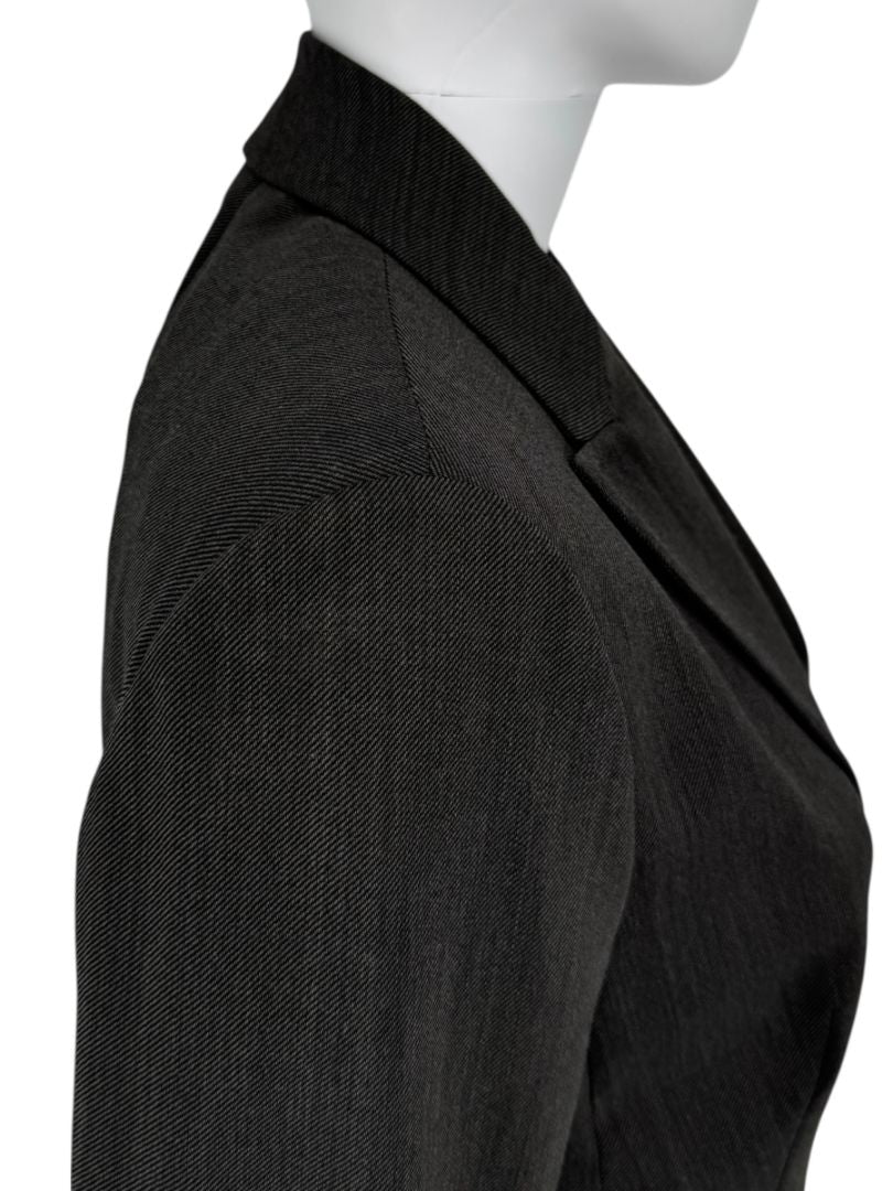 Akris Grey Wool & Silk Blend Pant Suit – Size 10