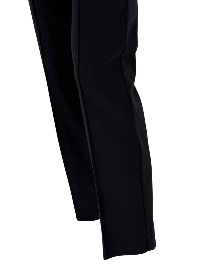 The Row Black Slim Ankle Pants with Side Zip – Size 10