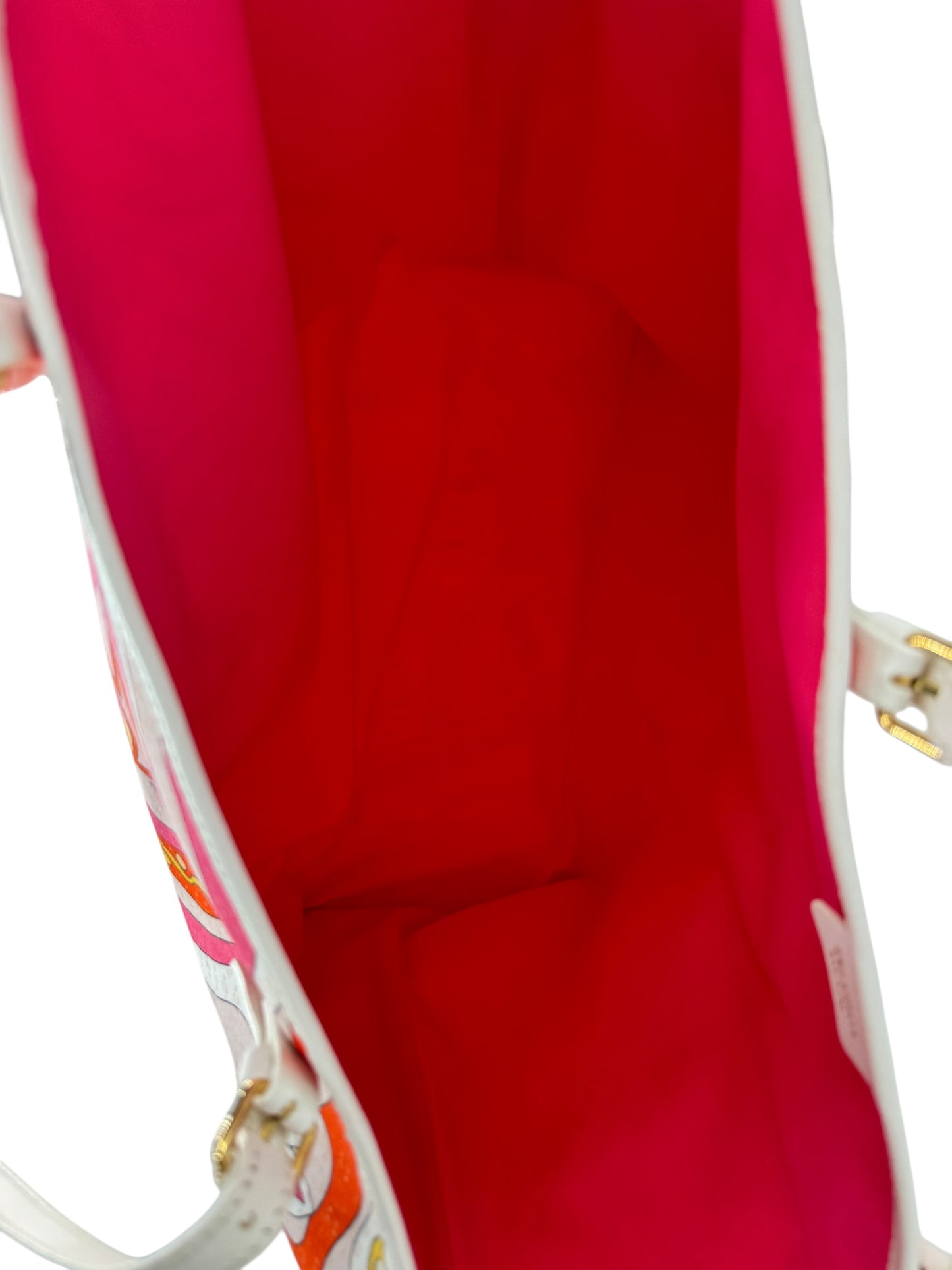 Emilio Pucci Patterned Coated Canvas Tote