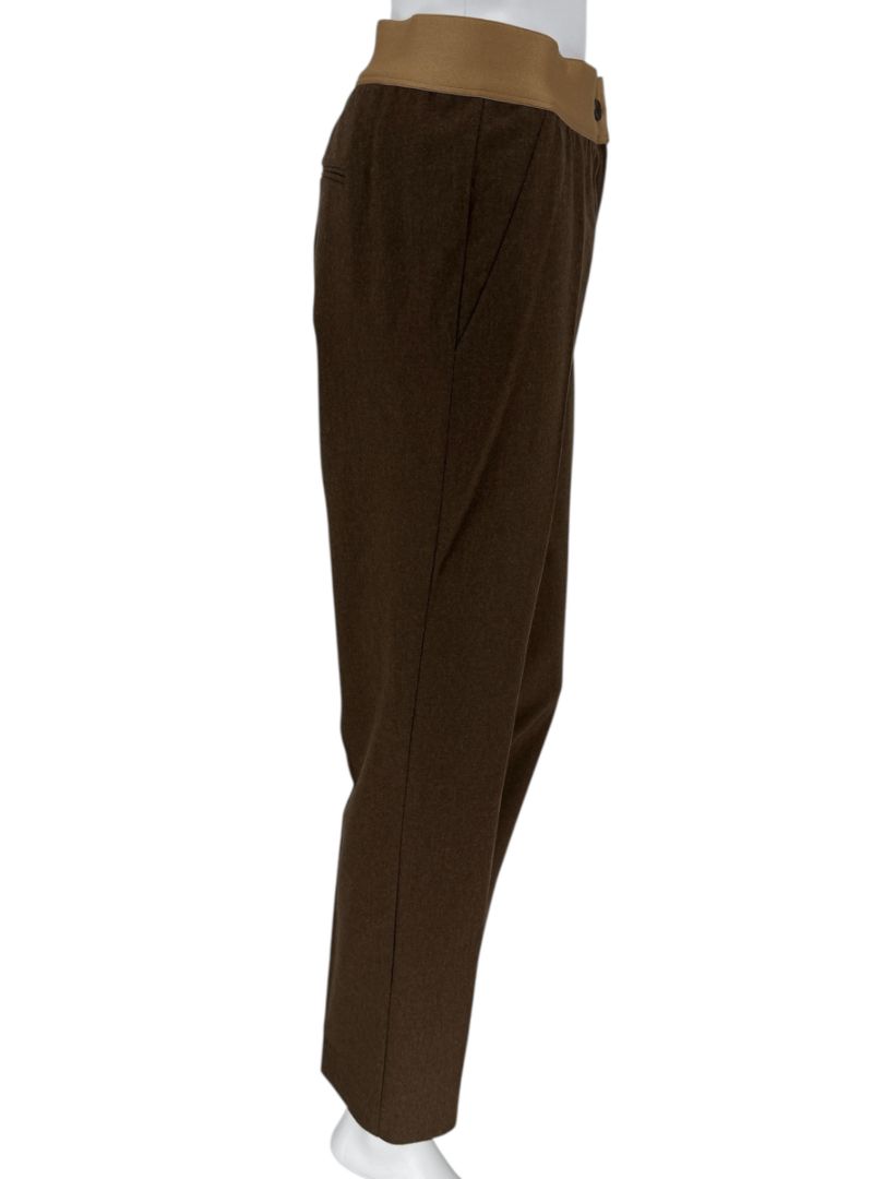 Max Mara Wool-Cashmere Tapered Pants - US 12