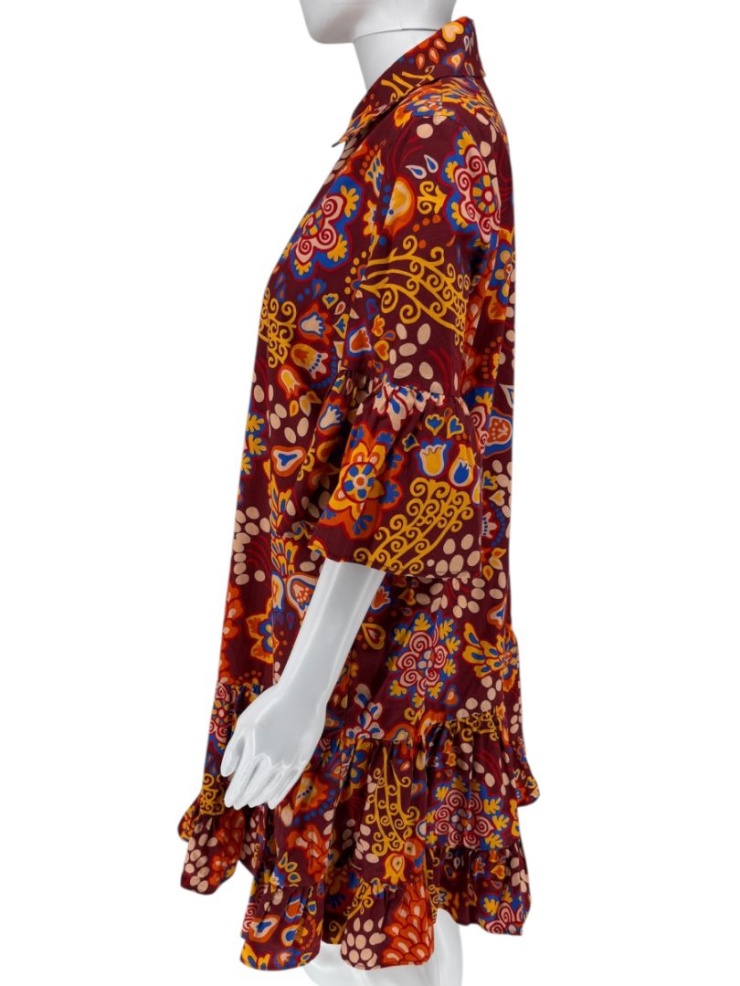 La DoubleJ ‘Choux’ Printed Cotton Dress - Size M