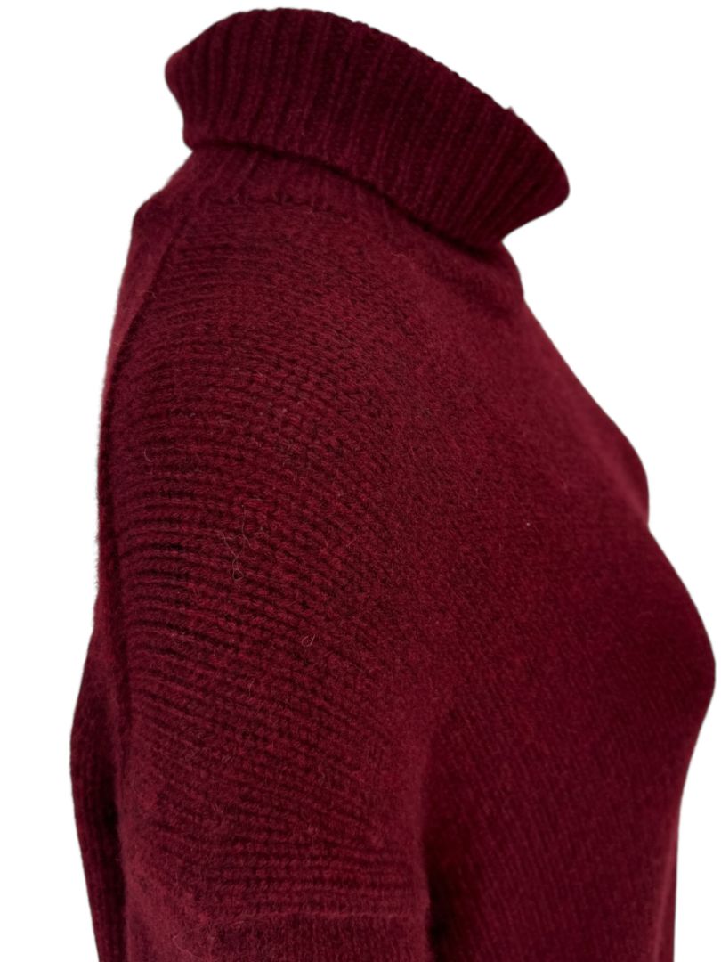 NWT Celine Bordeaux Cashmere Turtleneck Sweater – Size S