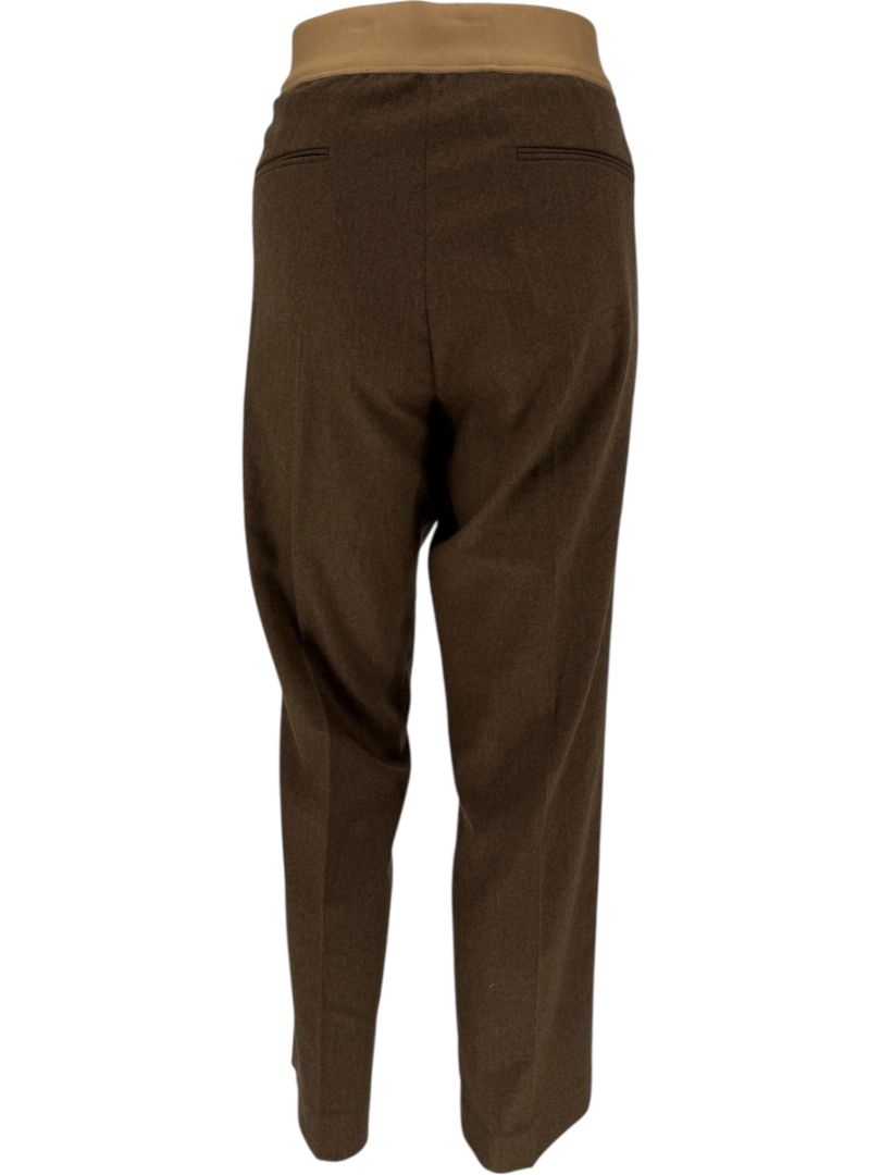 Max Mara Wool-Cashmere Tapered Pants - US 12