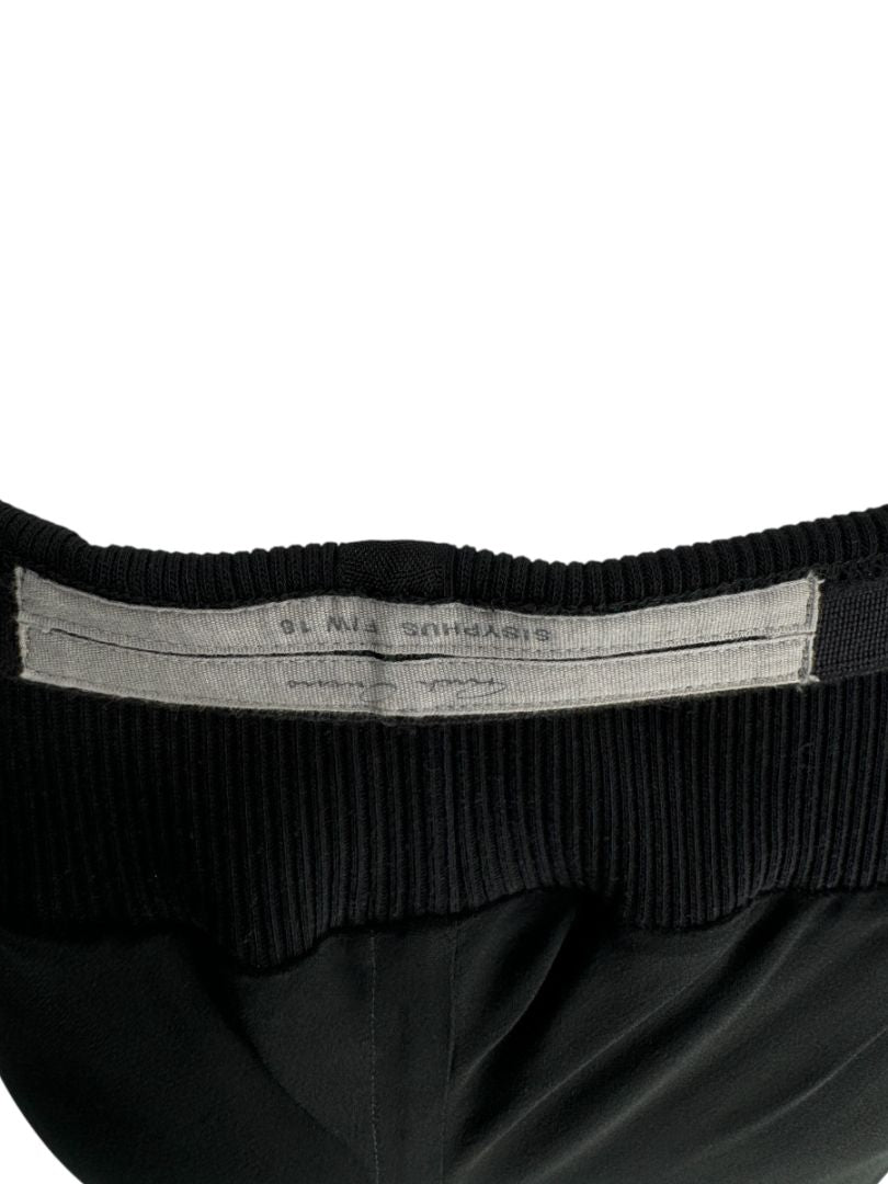 Rick Owens Draped Wool Blend Pants - Size 6