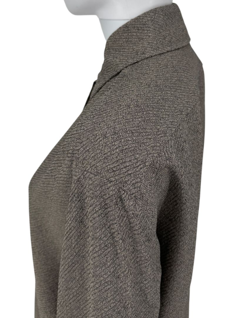 The Row Textured Taupe Two-Piece Lounge Set – Size XS