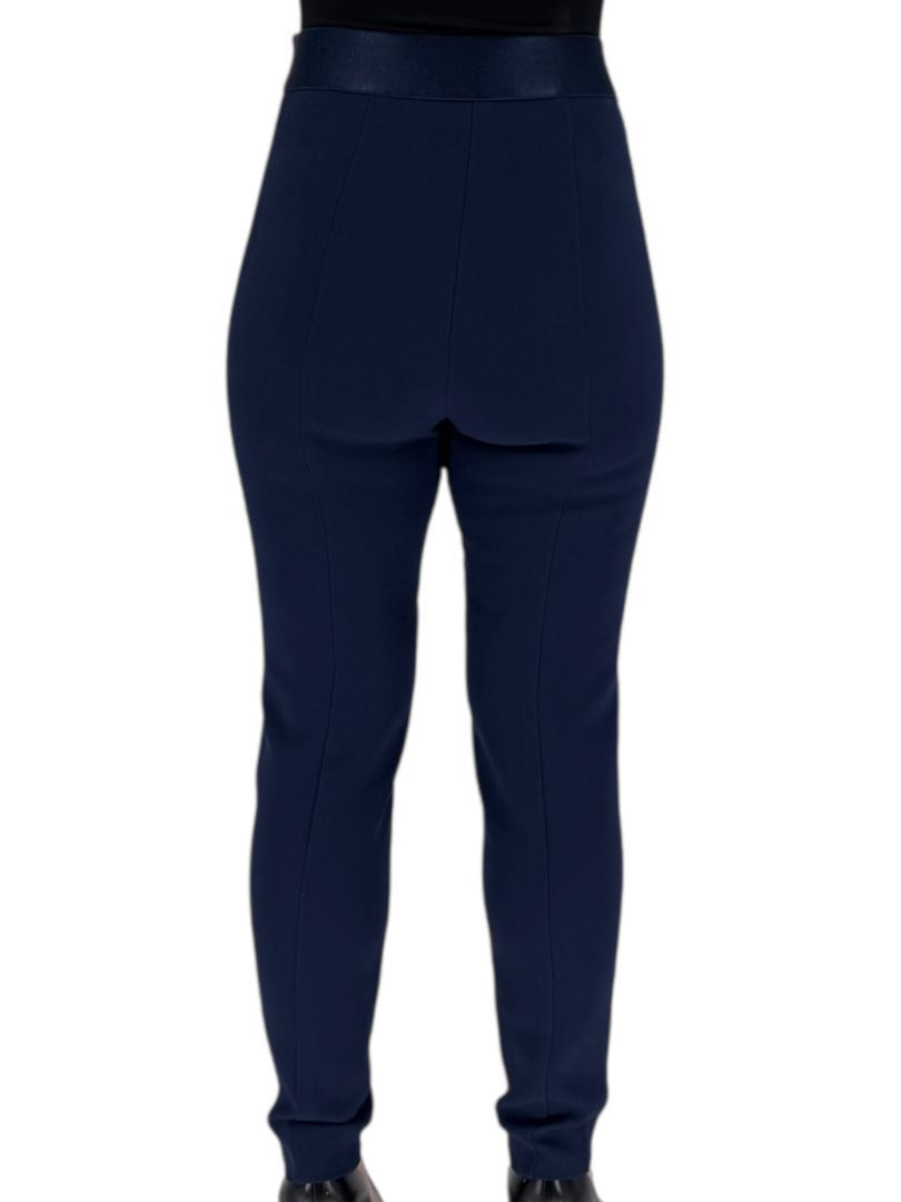 Pamella Roland Navy Embellished Pant Suit – Large