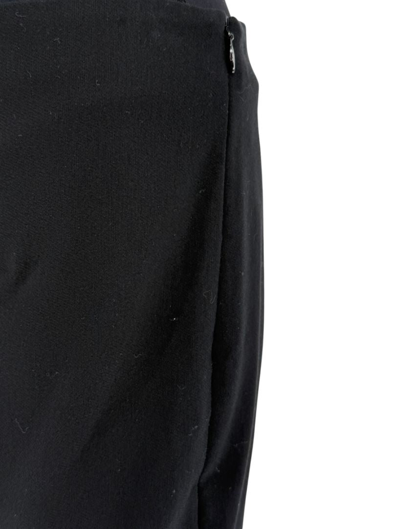 The Row Black Slim Ankle Pants with Side Zip – Size 10
