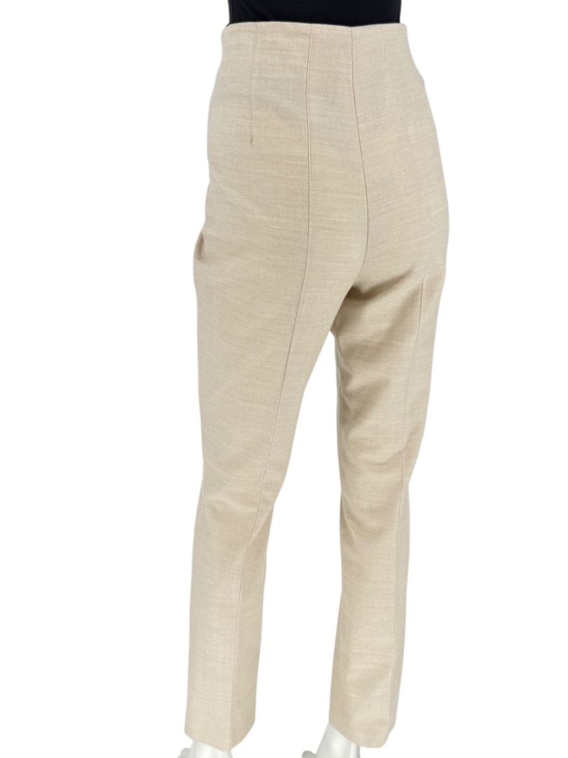 Akris Beige Wool Slim Trousers – Size IT 44 (US 10)