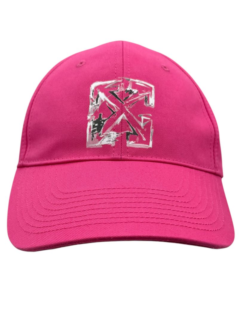 Off-White™ by Virgil Abloh Pink “Seasonal” Baseball Cap – Brand New with Tags