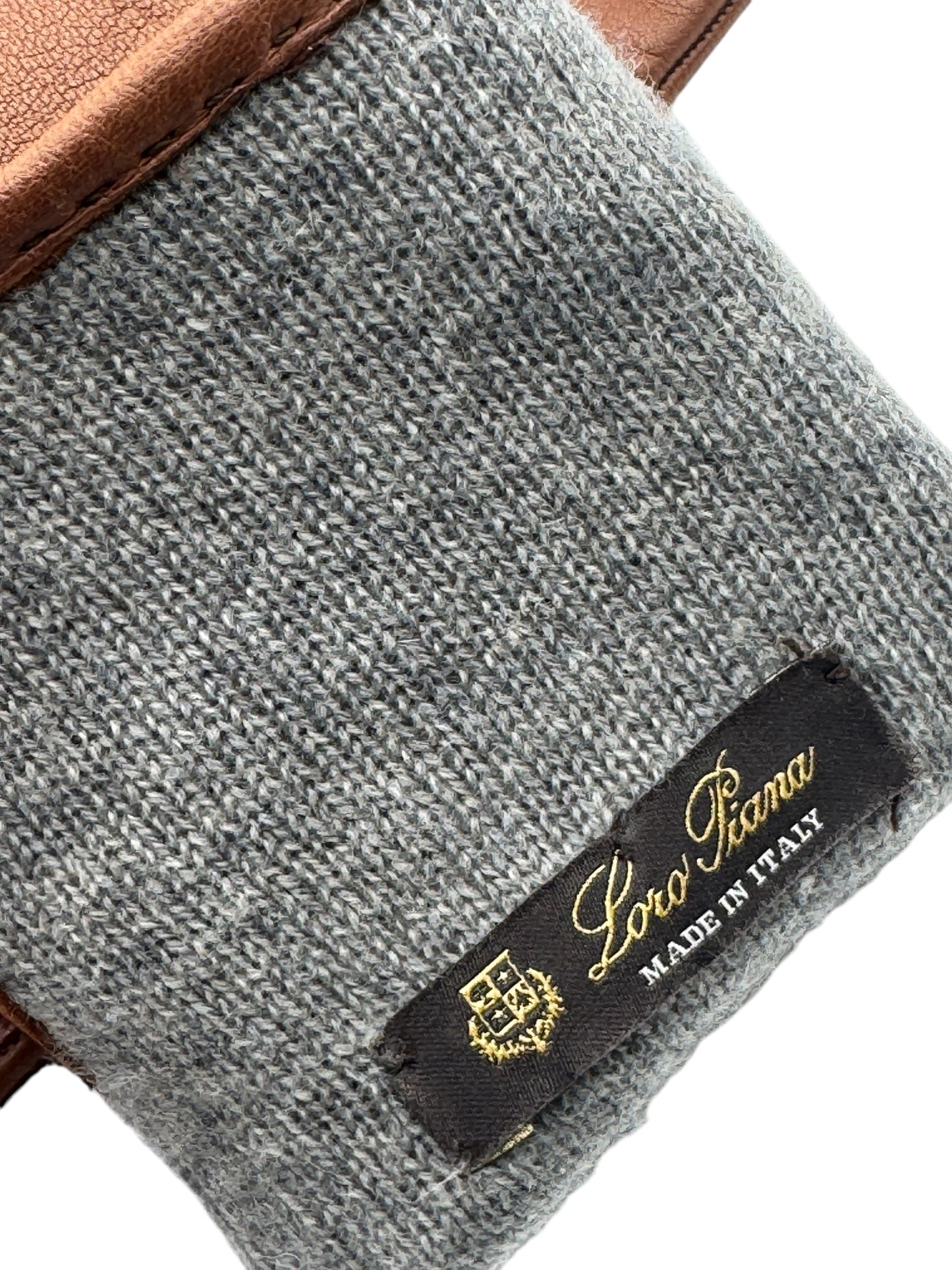 Loro Piana "Max" Gloves - Caramel - Size M