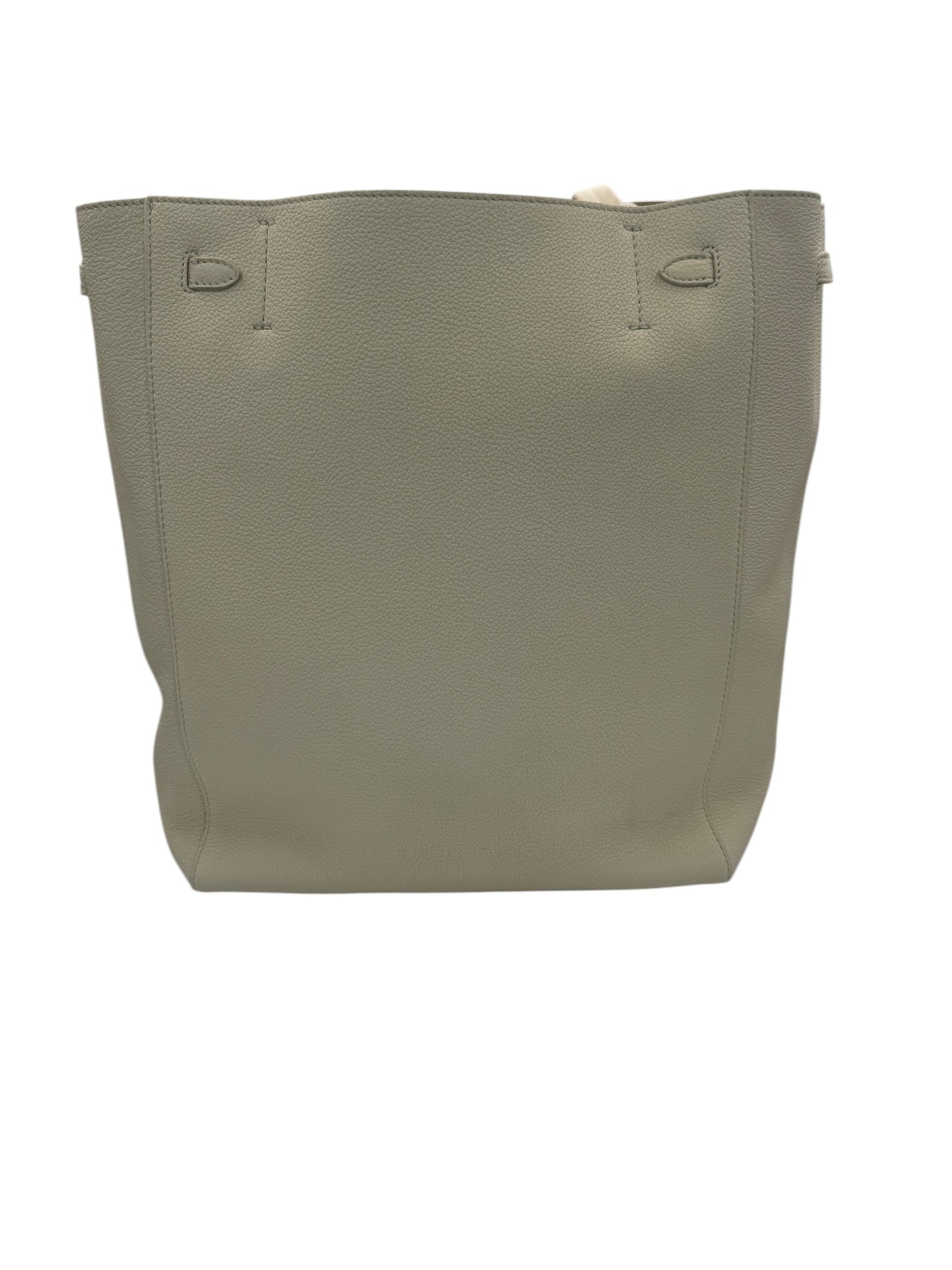 Celine Chalk Soft-Grained Calfskin Cabas Phantom Tote