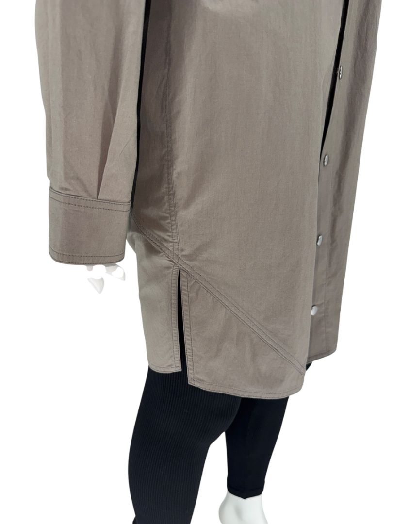 Rick Owens “Tecuatl” Dust Cotton Snap Jacket – Size IT 40 (US 6)