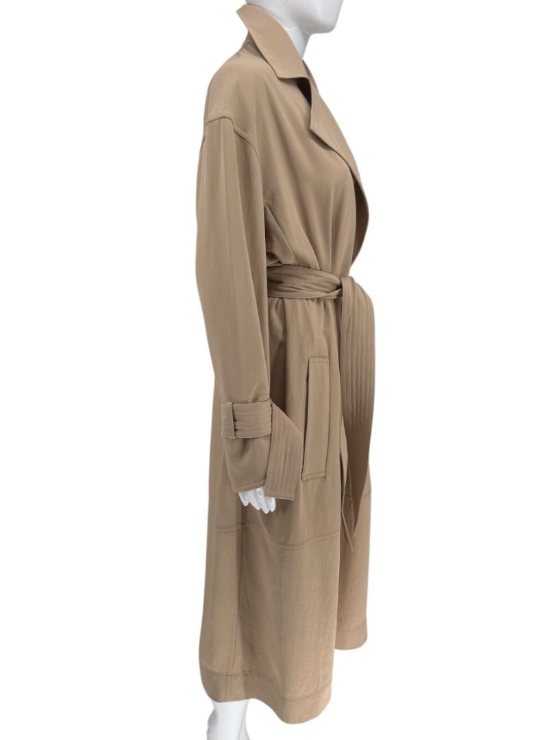 Victoria Beckham Camel Belted Trench Coat – Size US 6 / UK 10 / FR 38 / IT 42