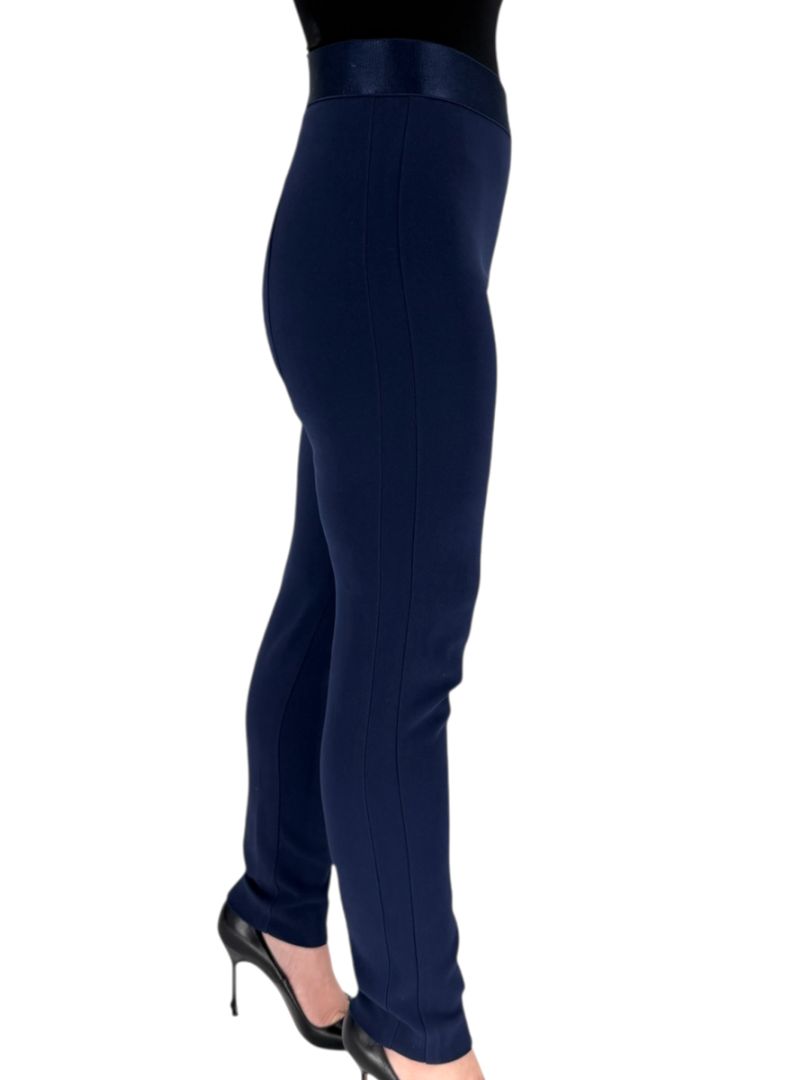 Pamella Roland Navy Embellished Pant Suit – Large