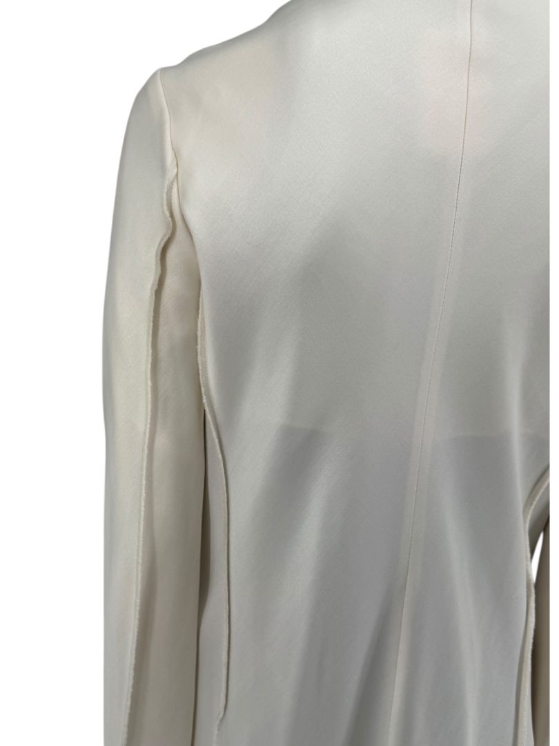 The Row Ivory Long Duster Jacket – Size 8