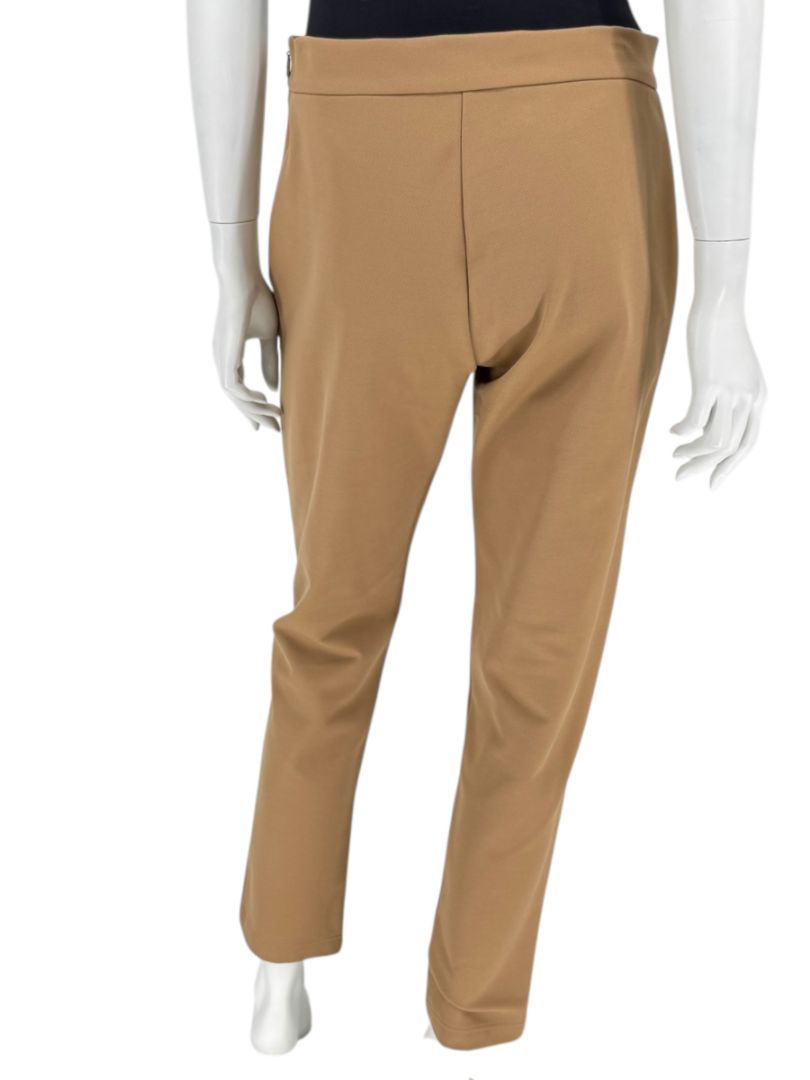 MaxMara Camel Jersey Tapered Pants – Size 12 (US) / 44 (FR)