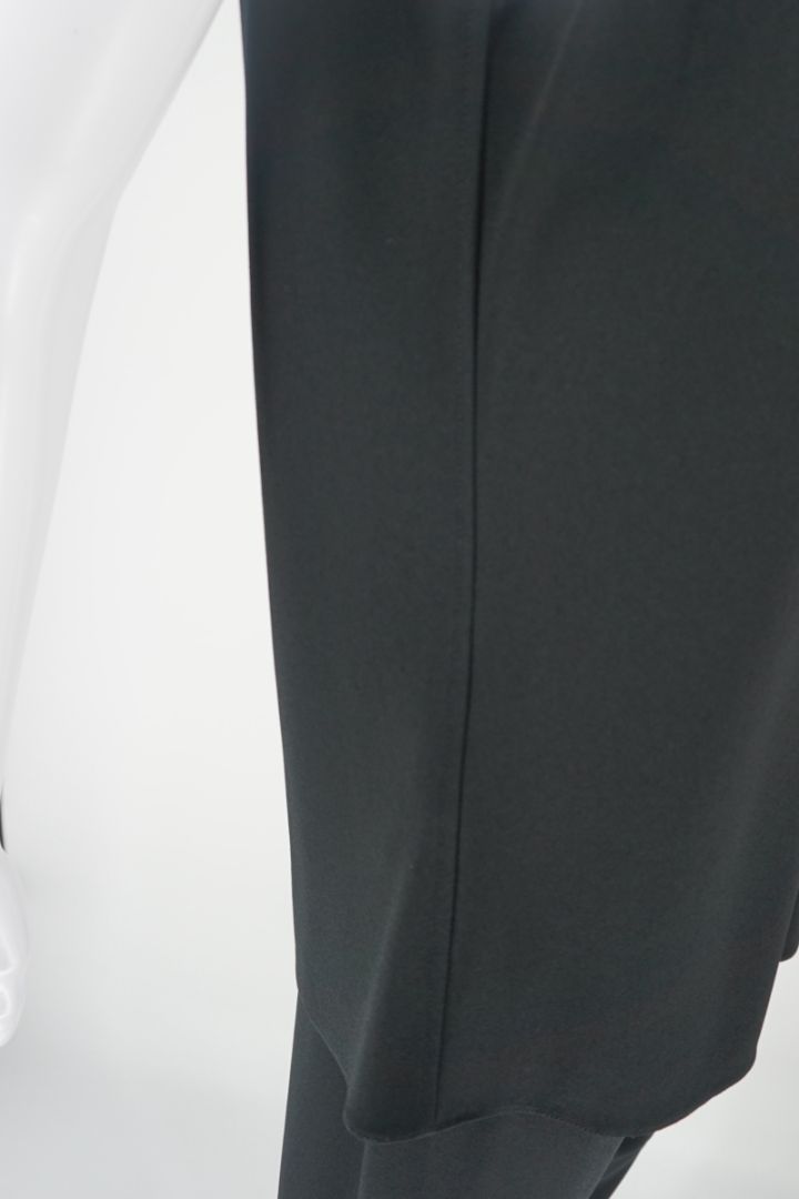 Peter Cohen Black Sleeveless Tunic & Tapered Pants Set – Top Size M, Pants Size L
