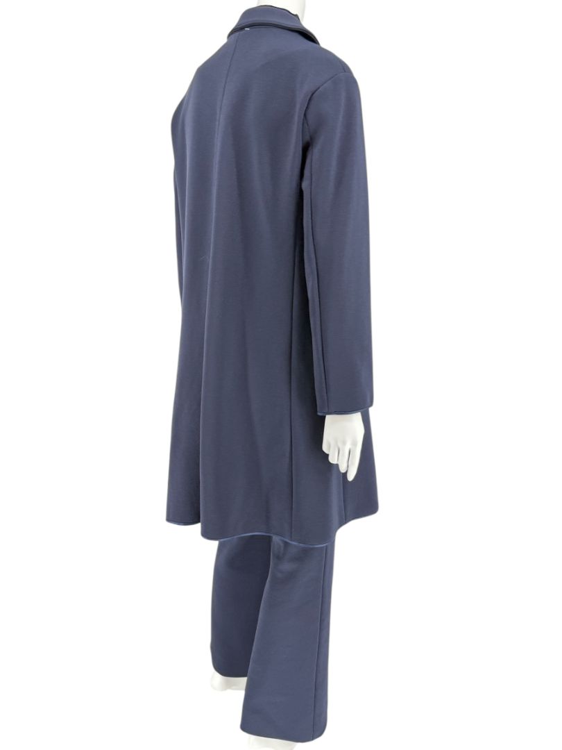 Pamella Roland Navy Pantsuit with Longline Jacket – Large