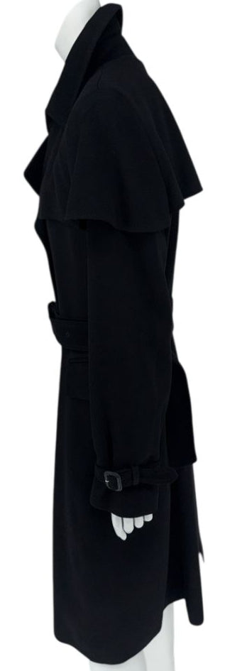 Burberry London Wool & Cashmere Trench Coat – Made in Italy, Size US 14