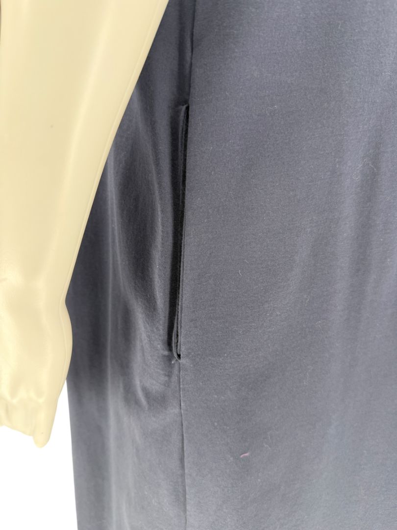 Weekend Max Mara Navy Jersey Pleated Midi Dress – Size L