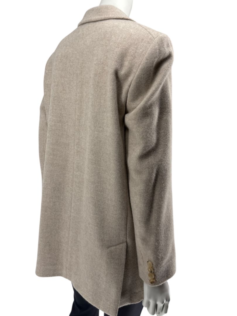 Max Mara Bronze-Gold Wool-Blend Blazer – Size IT 44