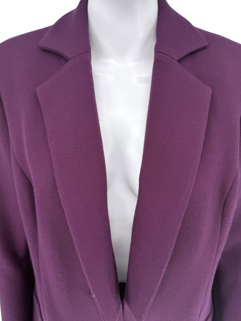 Pamella Roland Plum Tailored Pant Suit – L/XL