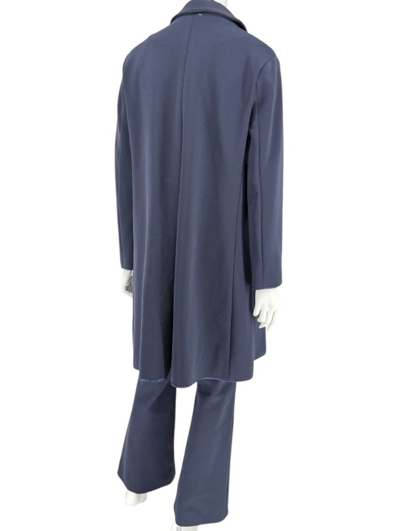 Pamella Roland Navy Pantsuit with Longline Jacket – Large
