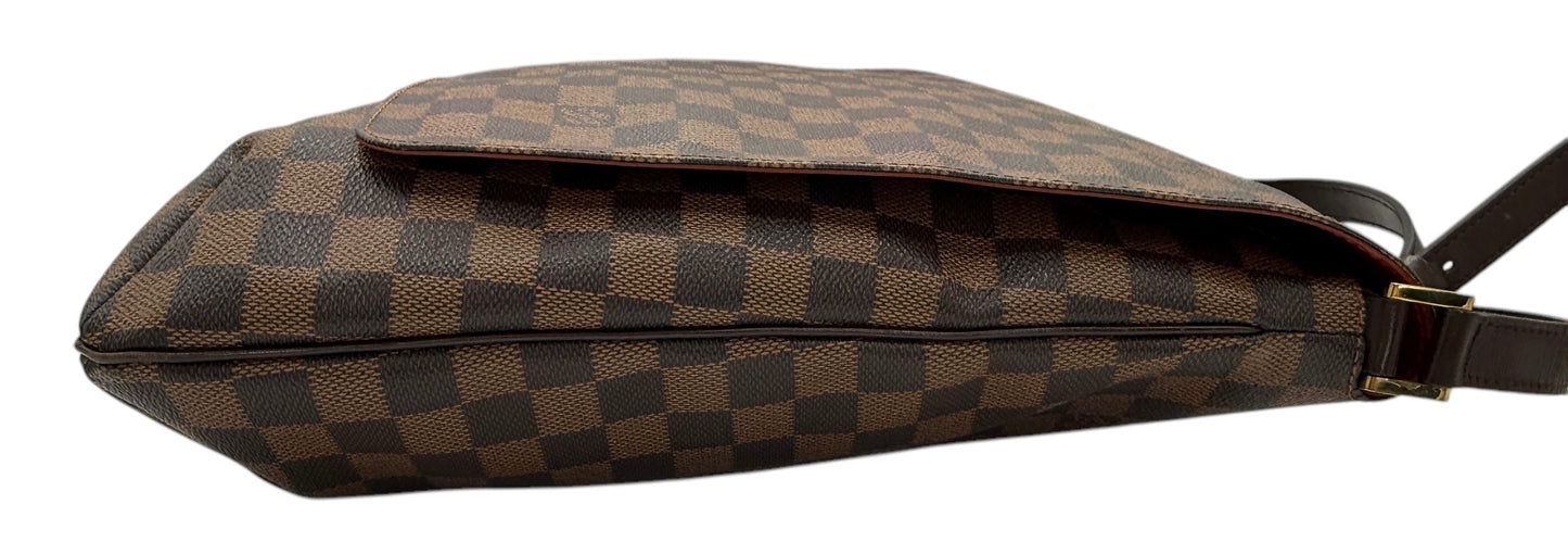 LOUIS VUITTON Musette Salsa GM Damier Ebene Crossbody Bag