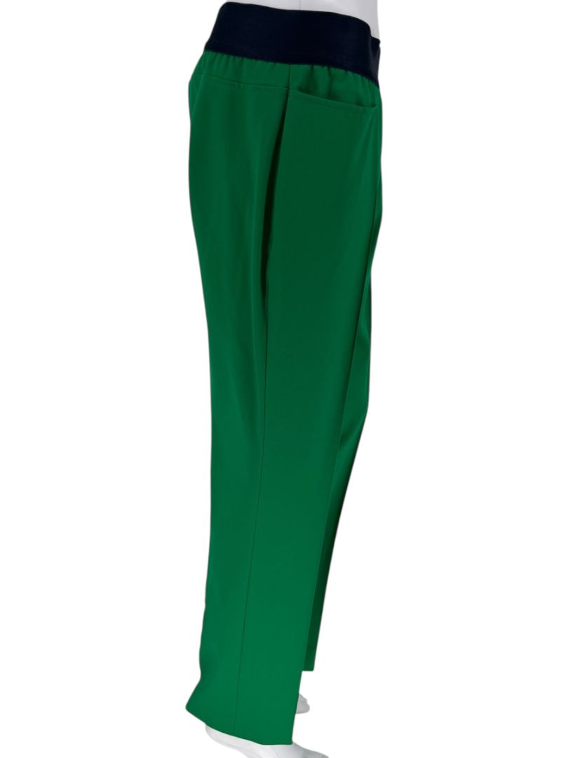 Akris Punto Emerald Green Wool Blend Pant Suit – Size 10