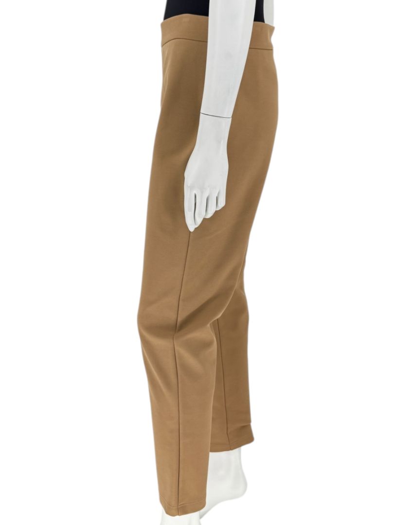 MaxMara Camel Jersey Tapered Pants – Size 12 (US) / 44 (FR)
