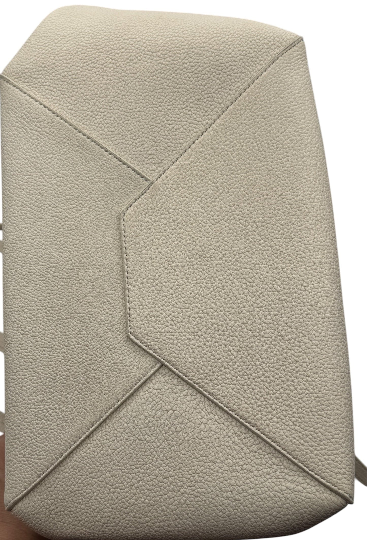 Celine Chalk Soft-Grained Calfskin Cabas Phantom Tote
