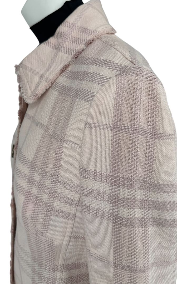 Burberry Plaid Print Blazer NWT - Size 10