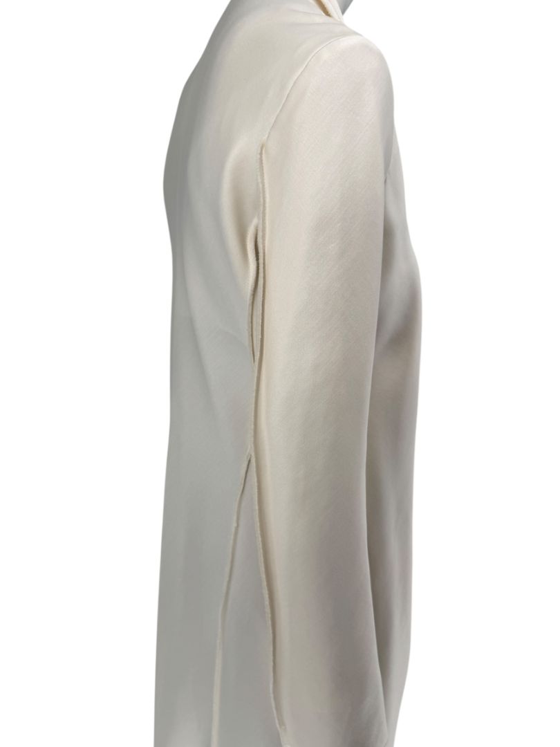 The Row Ivory Long Duster Jacket – Size 8