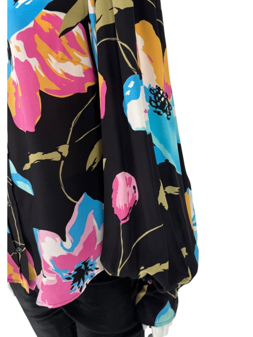 Dolce & Gabbana D&G Floral Silk Blouse – Size IT 48 / FR 44 / US 12