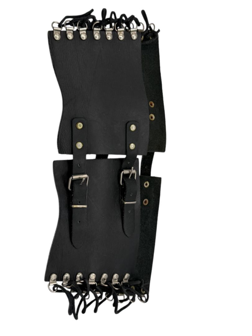 Unbranded Black Leather Corset-Style Belt – Great Preowned Condition