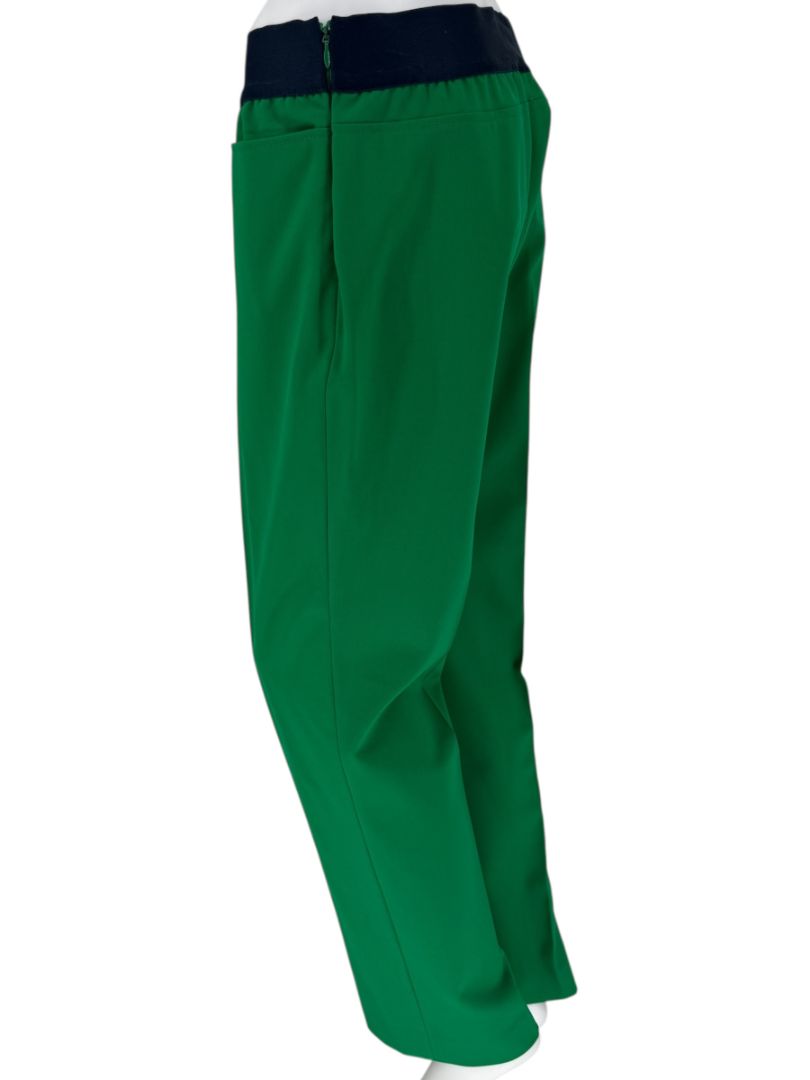 Akris Punto Emerald Green Wool Blend Pant Suit – Size 10