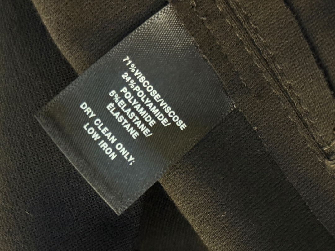 Lafayette 148 Black Textured Knit Shift Dress - Size M