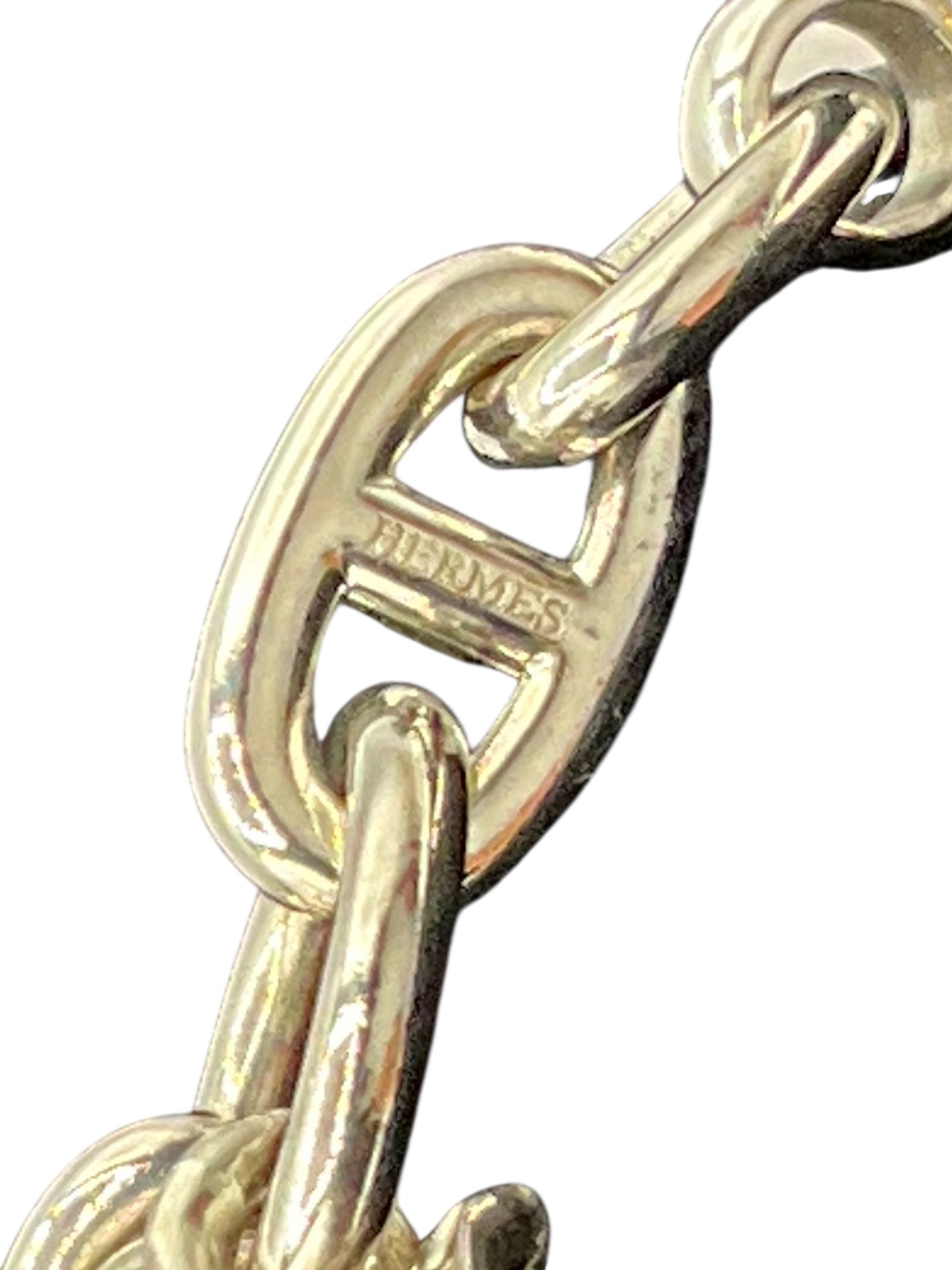 Hermès "Etcetera" Multi-Strand Sterling Silver Bracelet – 20cm