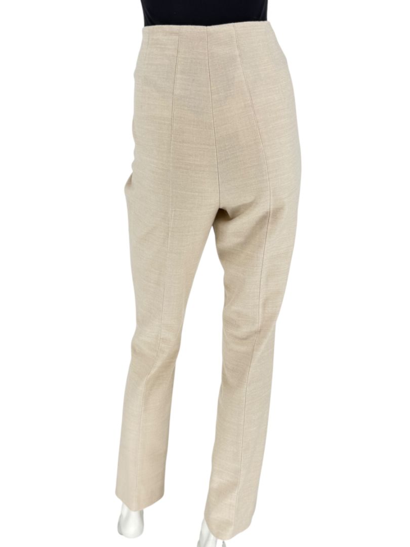 Akris Beige Wool Slim Trousers – Size IT 44 (US 10)