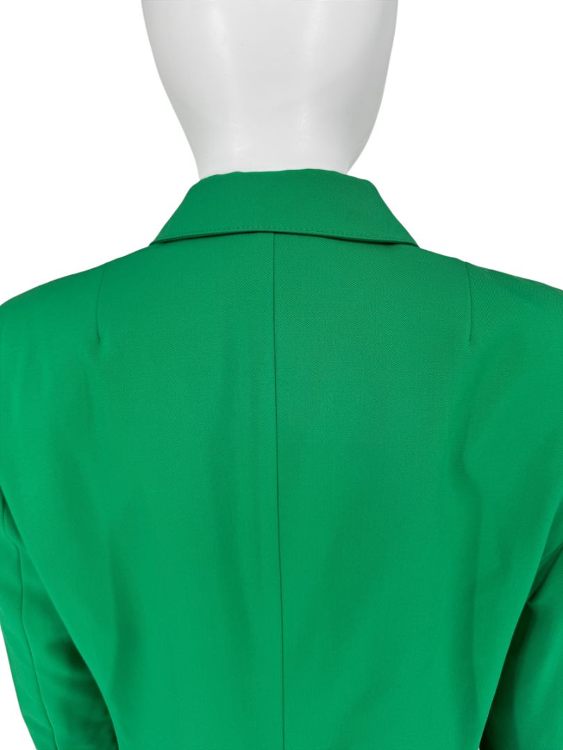 Akris Punto Emerald Green Wool Blend Pant Suit – Size 10