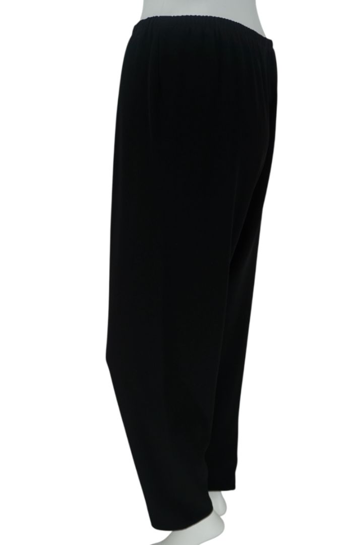 Peter Cohen Black Sleeveless Tunic & Tapered Pants Set – Top Size M, Pants Size L