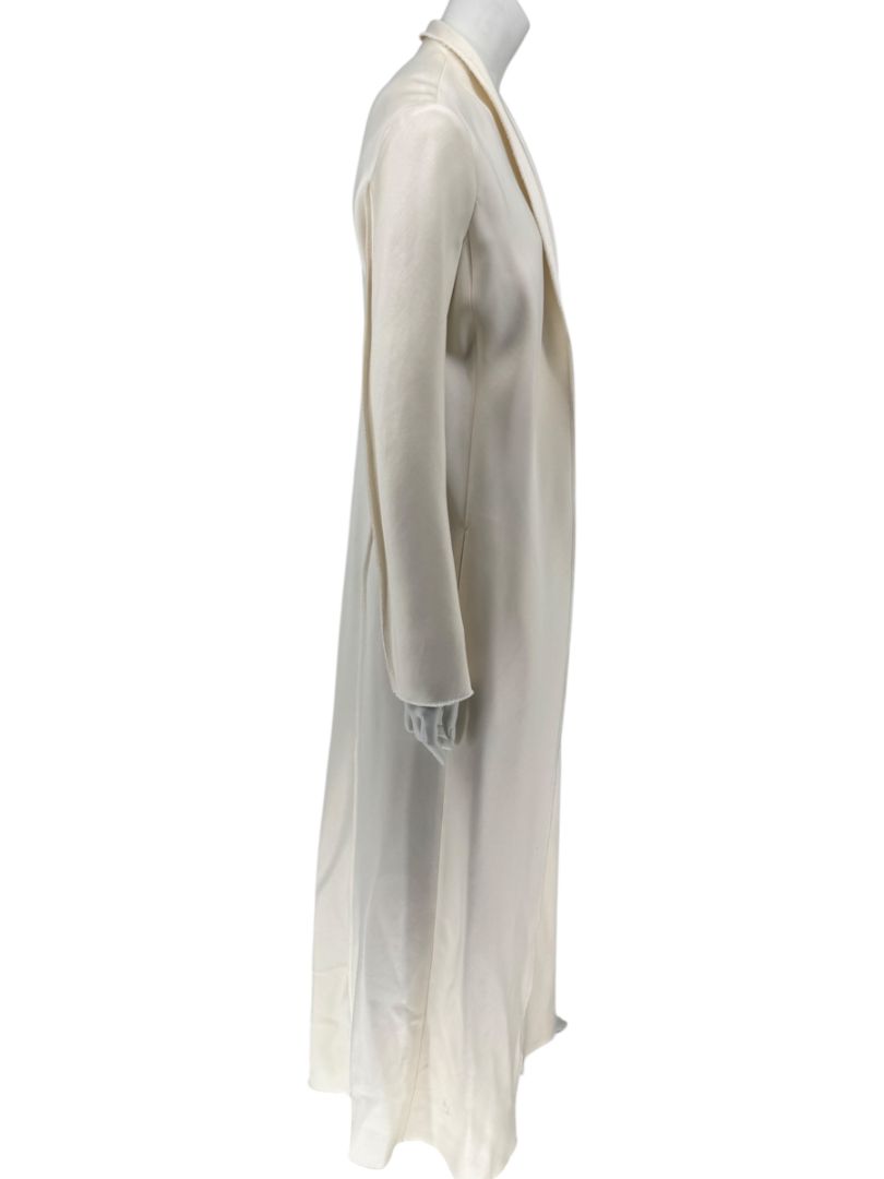 The Row Ivory Long Duster Jacket – Size 8