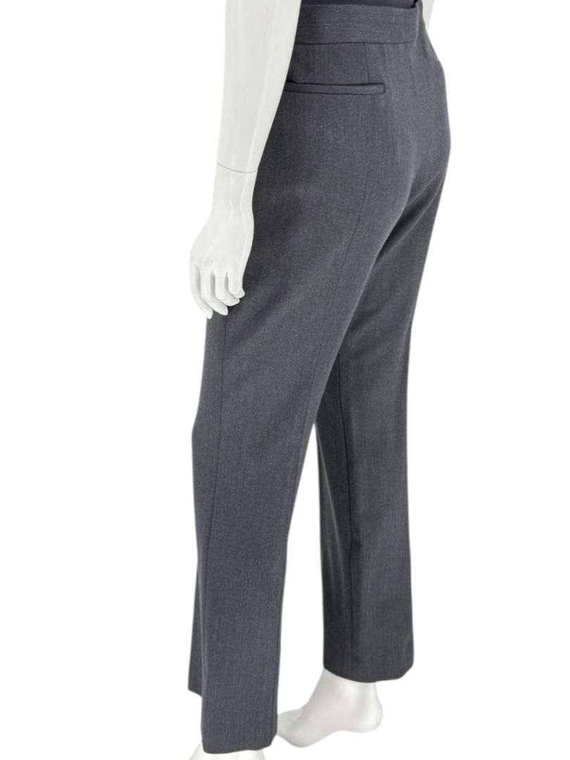 Pamella Roland Charcoal Grey Tailored Pantsuit – Large