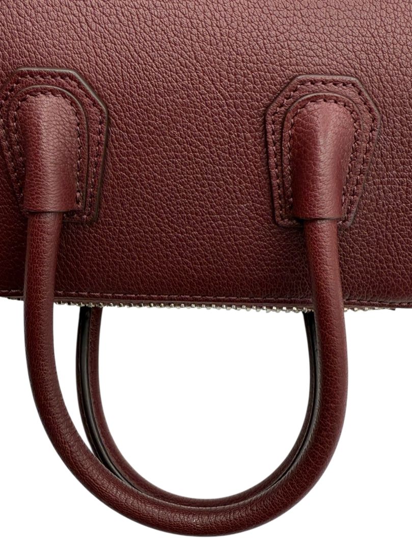 Givenchy Sugar Goatskin Mini Antigona Aubergine